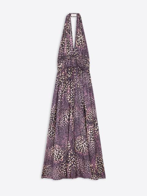 Dries Van Noten JACQUARD HALTER DRESS