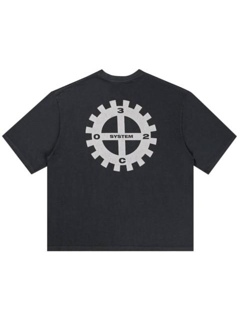 032C Machinery Oversized Box Cut T-Shirt 'Faded Black'