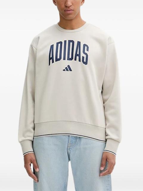 adidas logo-print sweatshirt