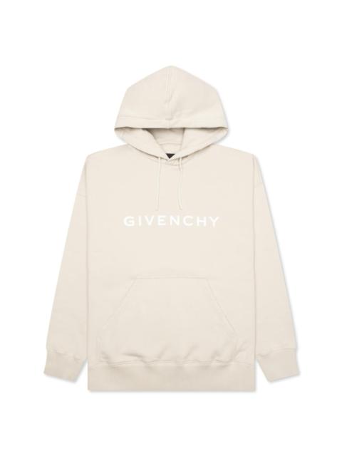 Givenchy SLIM FIT HOODIE - CLAY