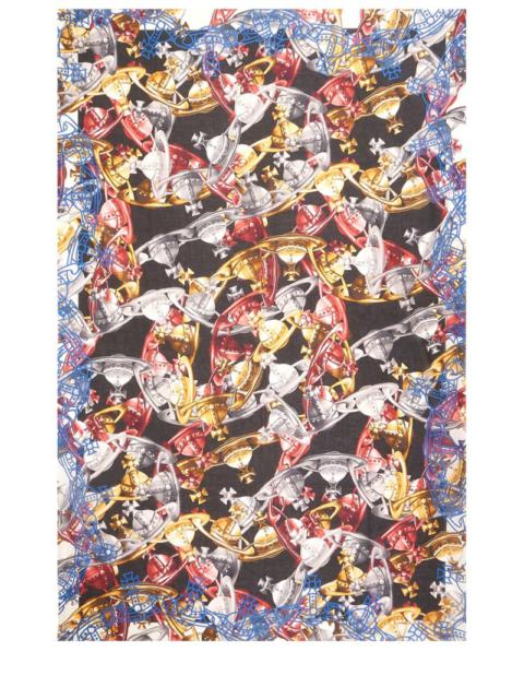 Vivienne Westwood Crazy Orb cotton sarong