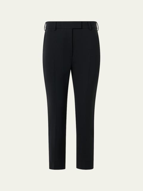 AKRIS Flavi Skinny-Leg Crop Trousers