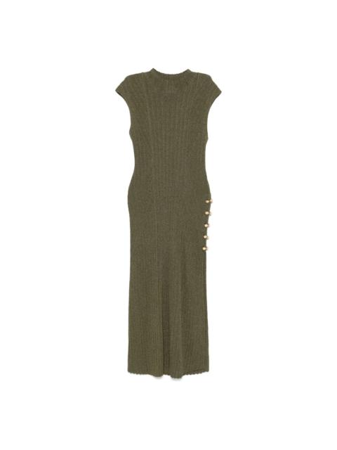 Aje. ribbed midi dress