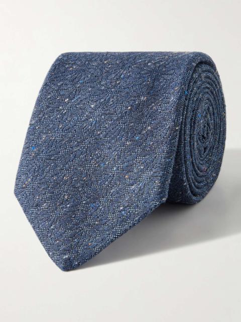 8cm Cotton and Silk-Blend Tie