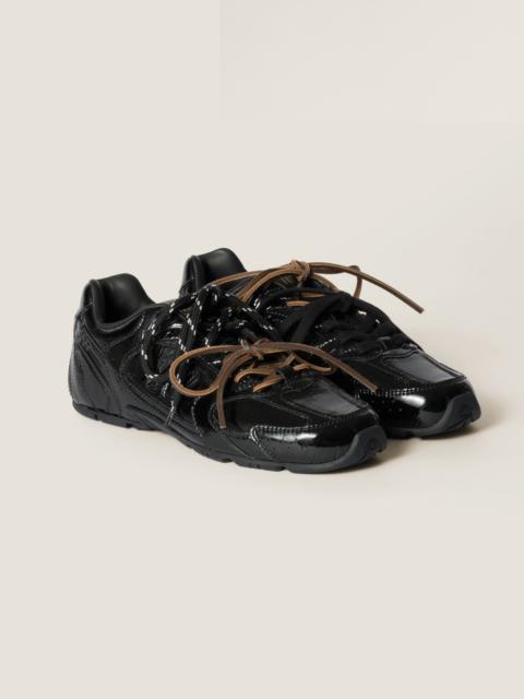 Miu Miu New Balance X Miu Miu 530 SL patent leather sneakers