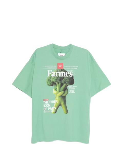 doublet printed round-neck T-shirt