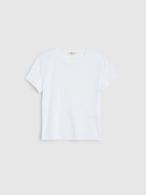 Madewell The '90s Cropped Tee in Compact Cotton