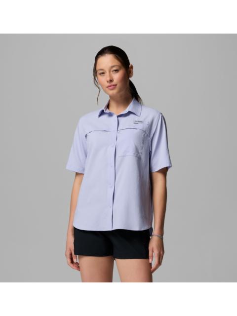 Columbia Women's PFG Castback Woven Short Sleeve Shirt