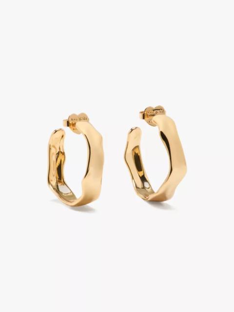 kate spade Molten Hoops
