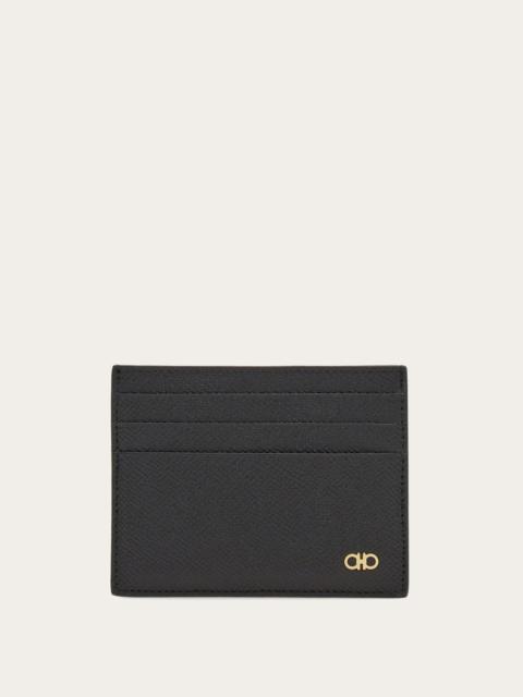 FERRAGAMO Gancini credit card holder