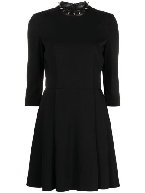 Moschino spike-stud detail minidress