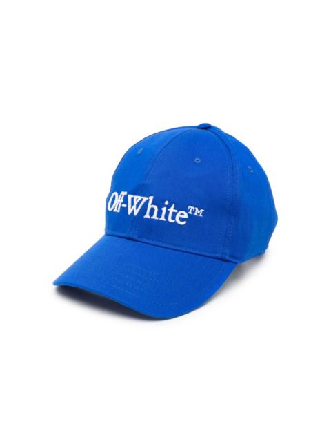 Off-White Bookish Dril baseball cap