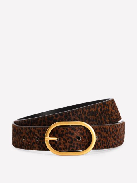 BODEN Classic Leather Belt-Mini Leopard