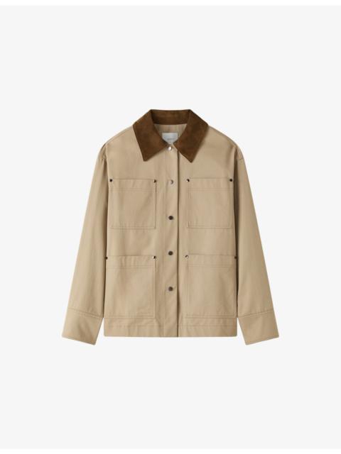 JOSEPH Athos Four-Pocket Cotton-Twill Jacket