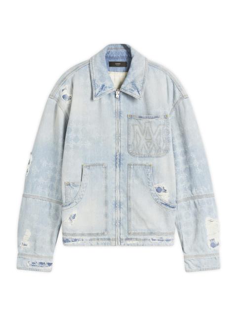 AMIRI AMIRI Denim Repair Work Jacket