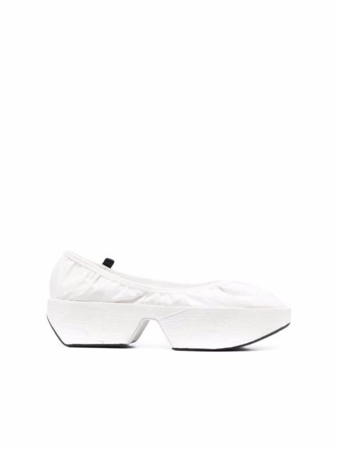 CECILIE BAHNSEN Alexandra platform ballerina shoes