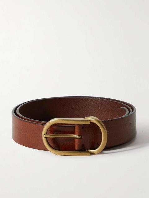 Brunello Cucinelli 3cm Leather Belt