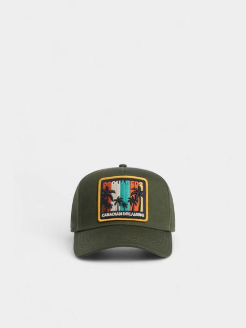 DSQUARED2 SUMMER VINTAGE PATCH BASEBALL CAP