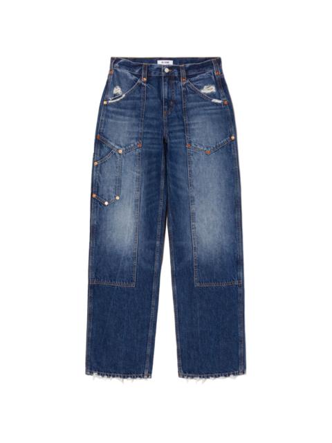ボトムスその他 DARKPARK Lisa light blue washed ripped jeans Darkpark Lisa Light Blue Washed Ripped Jeans In Multicolor