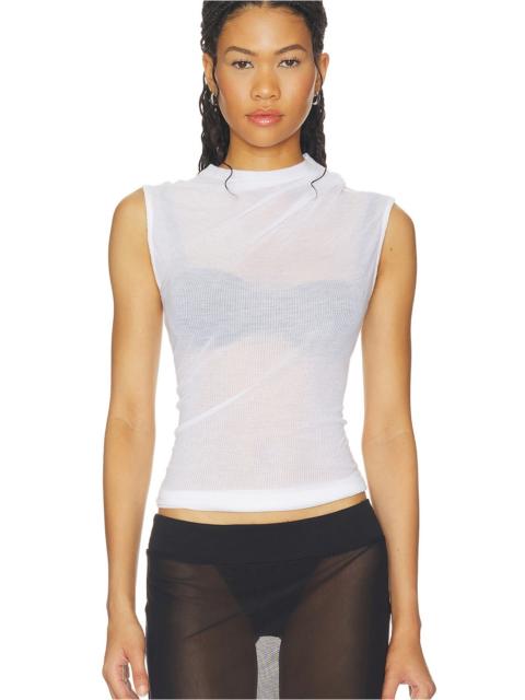 Helmut Lang Sheer Twist Tank
