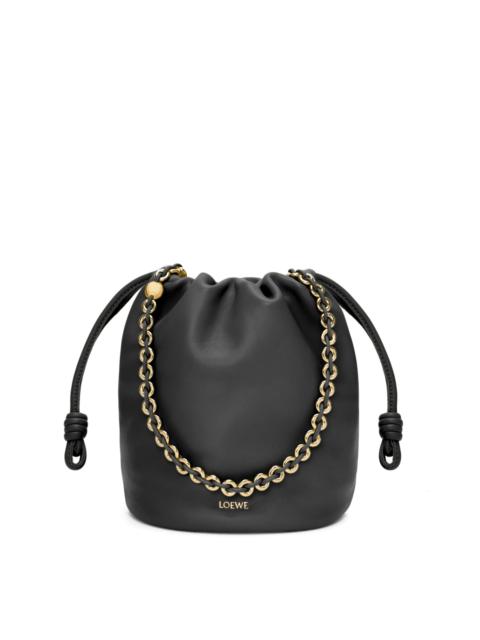 Loewe Flamenco purse bucket in mellow nappa lambskin