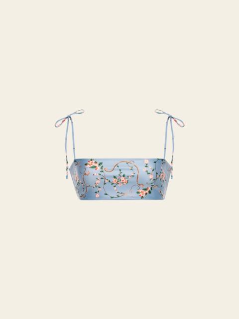 Agua by Agua Bendita Primavera Navegante Bikini Top