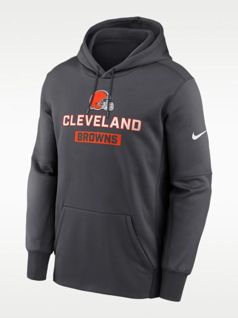 Nike Cleveland Browns Toss Sweep Men’s Nike Therma NFL Pullover Hoodie