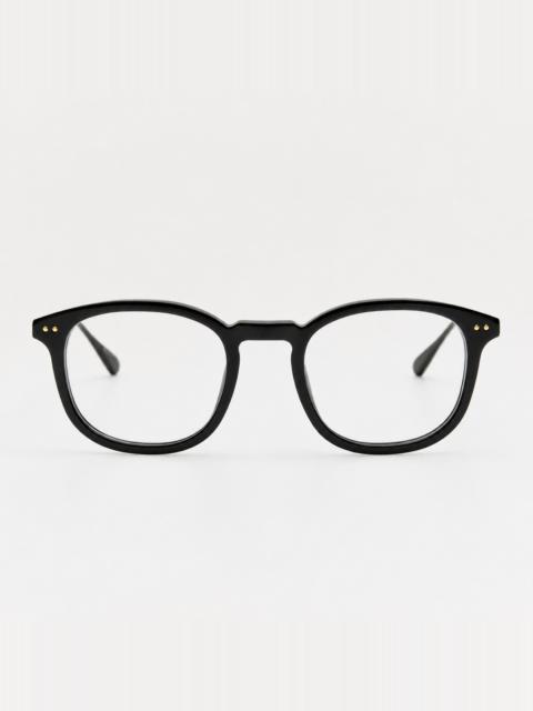 LINDA FARROW Pax Optical in Matt Nickel and Black