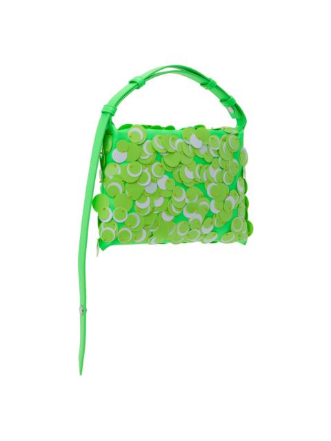 SIMONMILLER Green Mini Puffin Bag