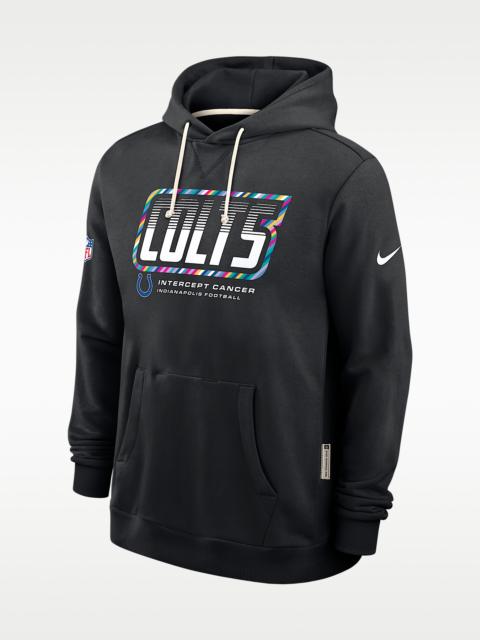 Nike Indianapolis Colts Crucial Catch Sideline Standard Issue Men's Nike Dri-FIT NFL Pullover Hoodie