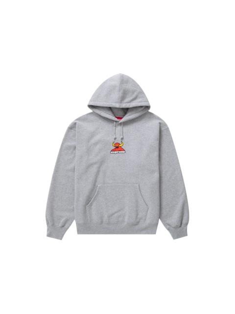 Supreme Supreme Toy Machine Hooded Sweatshirt Heather Grey