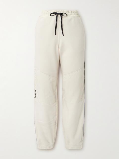 Moncler Grenoble Shell-paneled Fleece Tapered Sweatpants