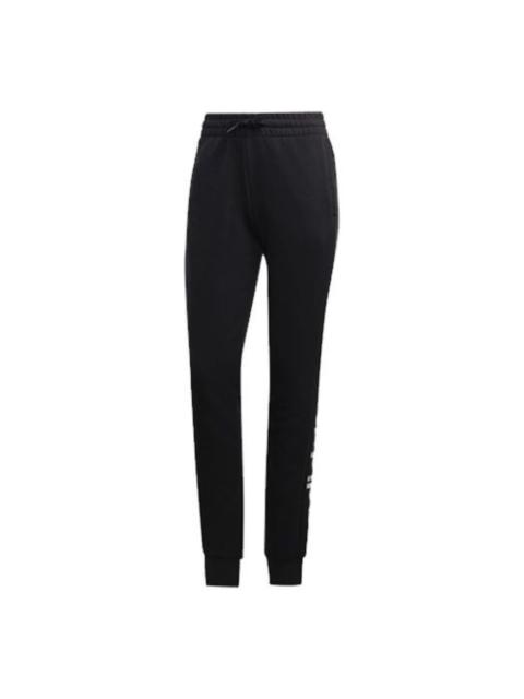 (WMNS) adidas Essentials Linear Pants Asia Sizing 'Black' DP2398