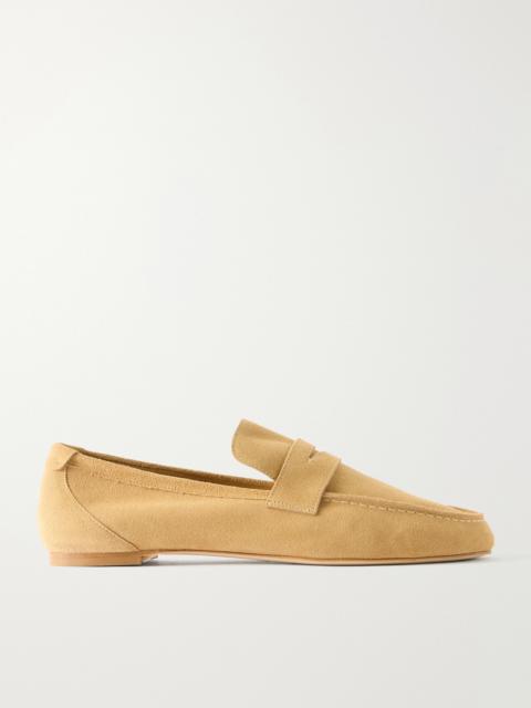 JAMIE HALLER Leather Penny Loafers