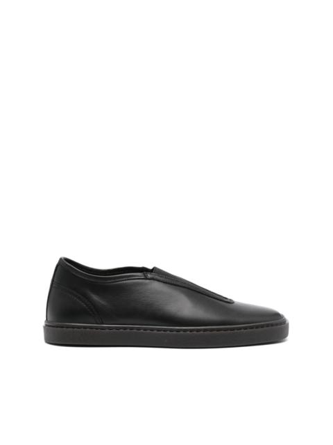 Lemaire slip-on leather sneakers