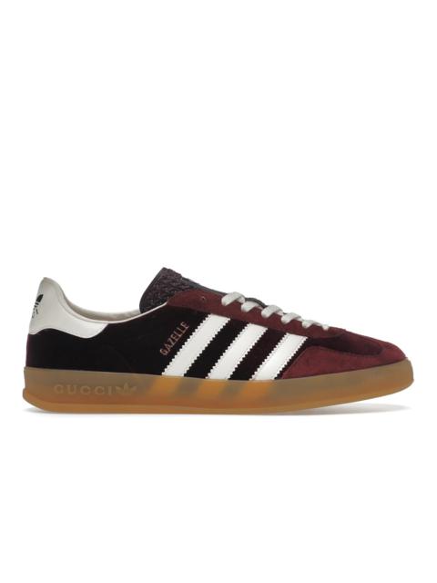 adidas adidas x Gucci Gazelle Burgundy Velvet