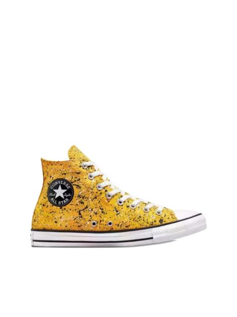 Converse Chuck Taylor All Star paint splatter high sneakers