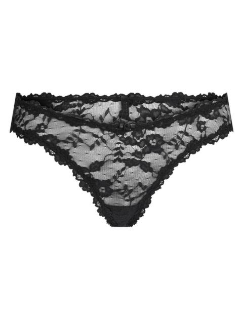 SKIMS Skims Stretch-lace Dipped Thong