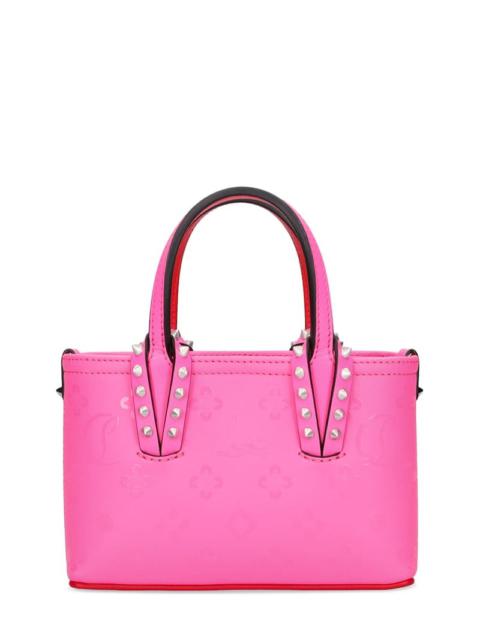 Christian Louboutin Nano Cabata leather top handle bag