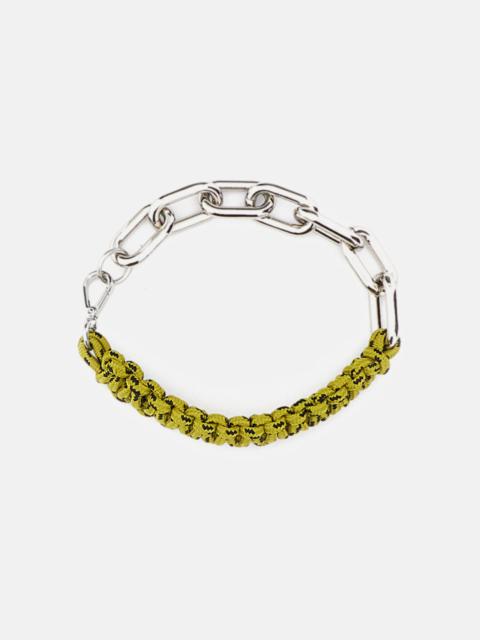 Plan C Braided Cord Chain Necklace