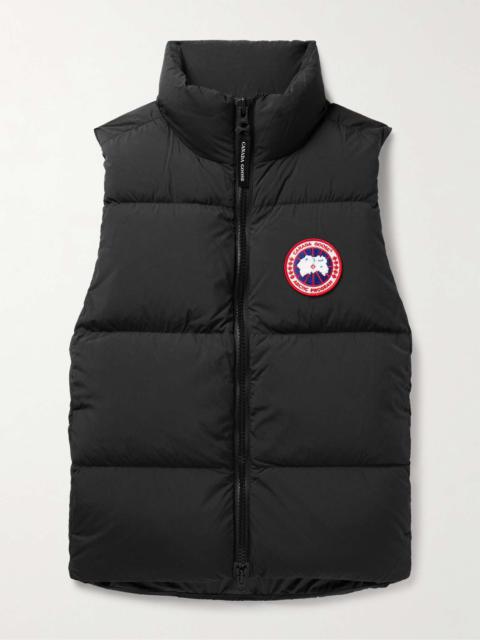 Lawrence Slim-Fit Logo-Appliquéd Quilted Enduraluxe® Down Gilet