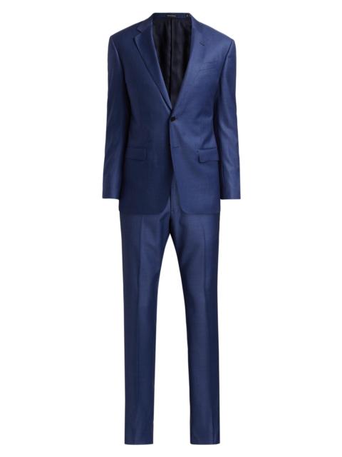 EMPORIO ARMANI Men's Virgin Wool Suit - High Blue