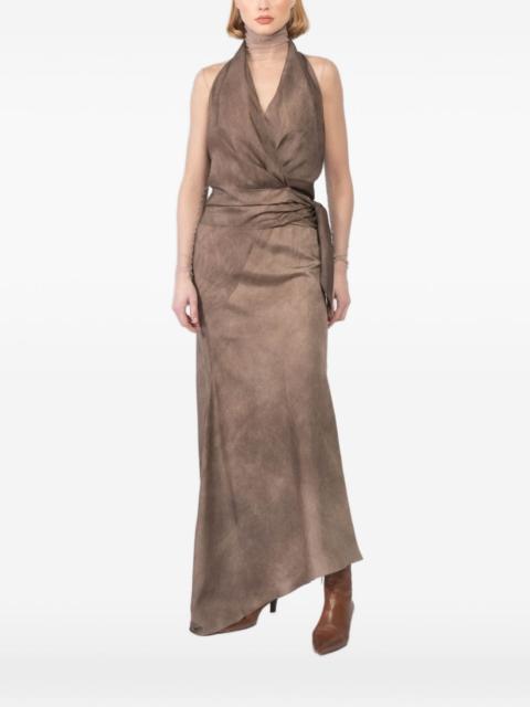 cortana Ave halterneck tie top