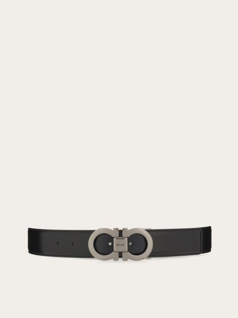 Reversible and adjustable Gancini belt