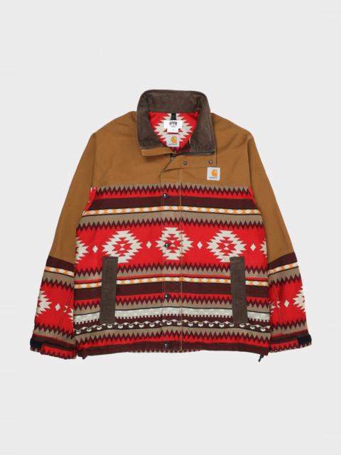 Junya Watanabe MAN SOUTHWESTERN CHORE JACKET - RED/TAN