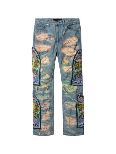 WHO DECIDES WAR Fusion Denim Jeans "Multicolor" 2637 100000201FDJ MULT