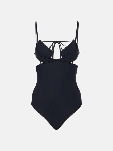 Cutout swimsuit