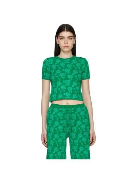 Green Polyester T-Shirt