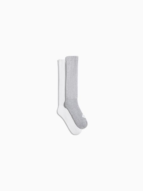 2-Pack Slouchy Ankle Socks