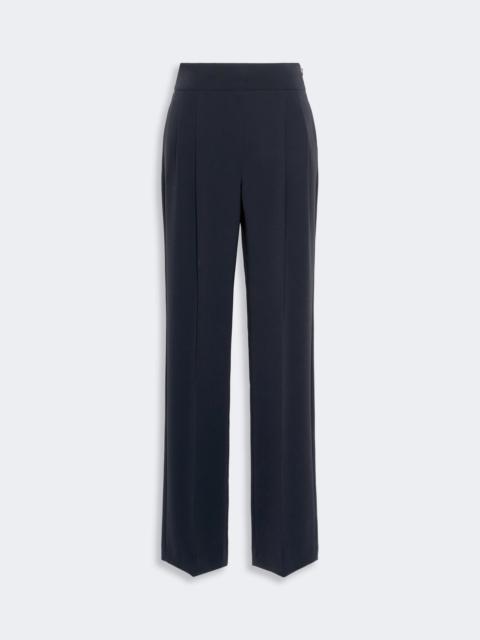 Max Mara FASCIA Compact cady trousers - MIDNIGHTBLUE